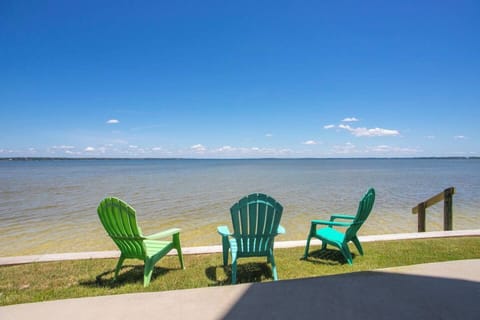 View from covered parking, Island Time, Innerarity Townhomes, Perdido Key FL