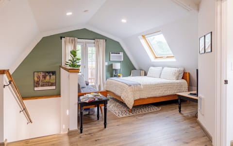 Our bright, cozy loft awaits you in downtown Cody! 