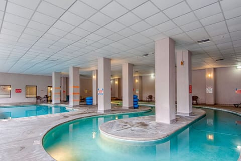 Indoor pool, a heated pool