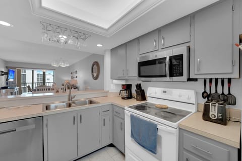 Prepare meals in your fully equipped kitchen