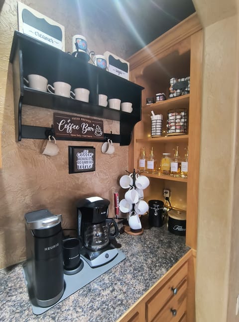 In house coffee bar! Yummy!