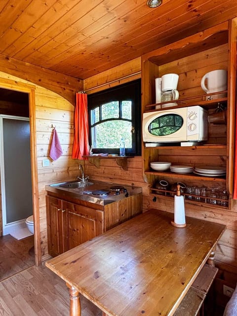 Roulotte Boheme - Interieur - Cuisine