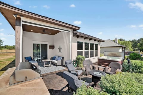 Outside patio