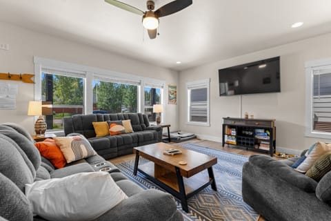 Living room- single-level home
