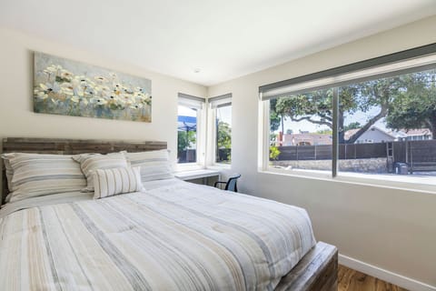 Peaceful contemporary suite designed for comfort, privacy, and relaxing stays.