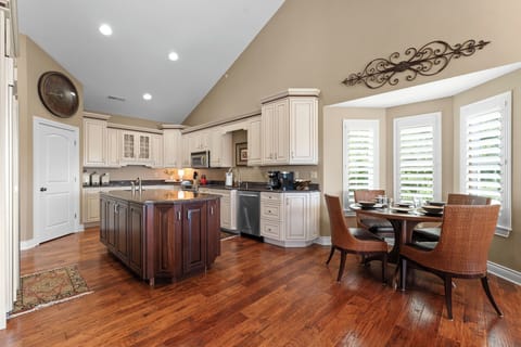 The Breakfast Nook is just off the Kitchen