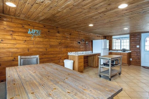 Unit A:  Open dining with plenty of seating