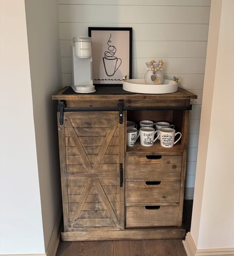 Game room coffee nook