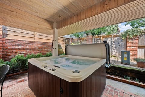 Covered Patio | Hot Tub