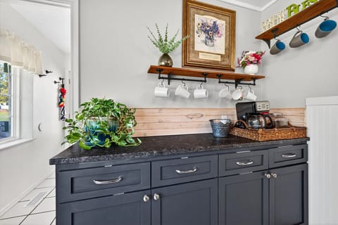 Spacious Kitchen | Stainless Steel Dishwasher, Island Prep Space & Mixer