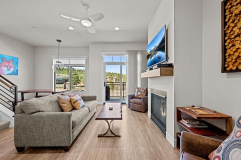 Cozy up in style- this living room is perfect for relaxation and gathering.