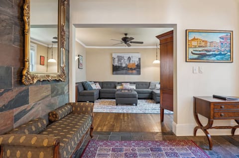 Entryway to the large living room