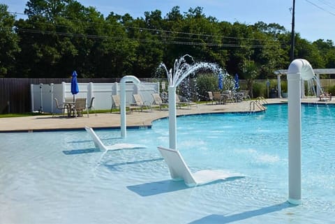 Splash into sunshine at one of our two pools.