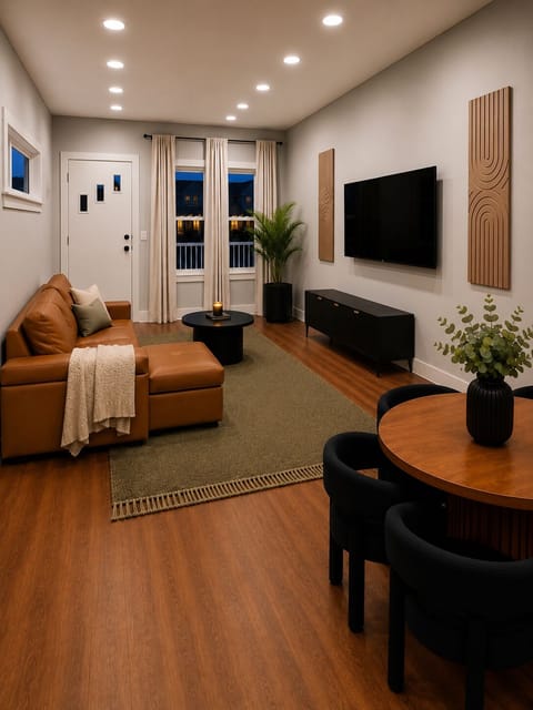 Modern Lakewood stay near Downtown Cleveland with Smart TV + cozy lounge