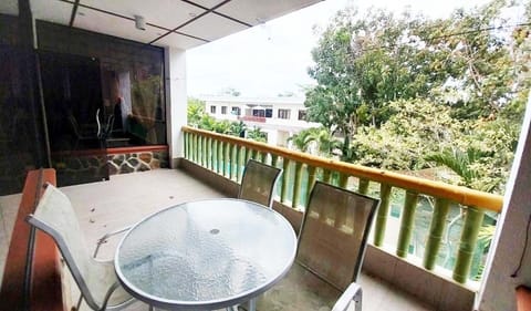 Large balcony