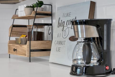 Fully stocked kitchen
