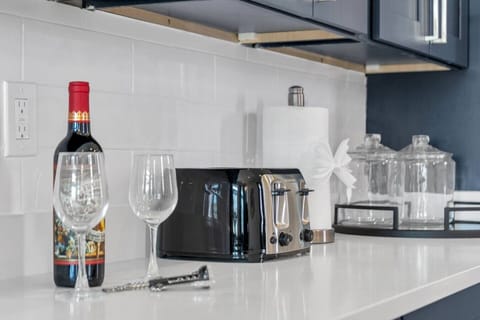 Fully stocked kitchen