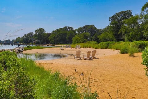 Enjoy family time at the Settle Inn's community beach.
