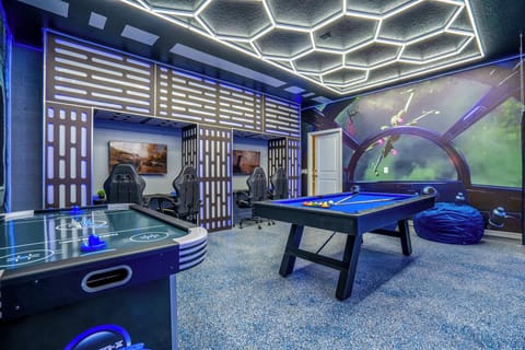 In-Home Arcade Games Room