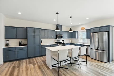 Indoors, Kitchen, Appliance, Refrigerator, Floor