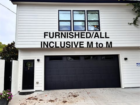 Entrance to apt.  All inclusive of furniture, utilities and internet.
