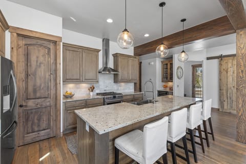Main Level Kitchen with Breakfast Bar