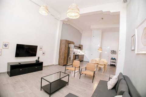 Open concept living area 