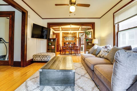 Minneapolis Vacation Rental | 2BR | 1BA | 1,200 Sq Ft | 4 Steps to Enter