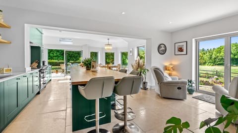 The large kitchen is perfect for whipping up delicious meals.