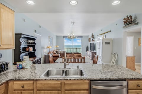 View of the Gulf from the Kitchen