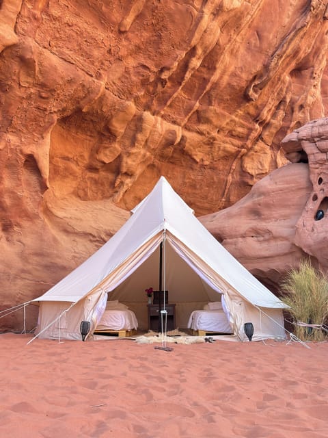 Classic Tent, Patio, Mountain View