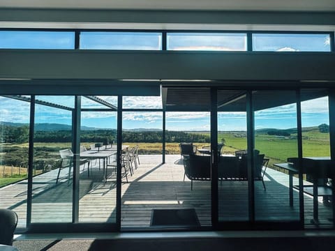 Private desk overlooking the farm. Featuring Little Barrier views and stunning sunrises. 