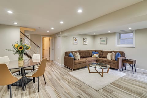 Hoboken Vacation Rental | 1BR | 1BA | 890 Sq Ft | 5 Steps to Enter