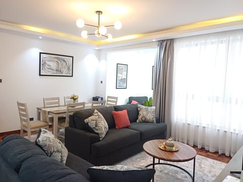 Comfort Apartment, Mobility Accessible, Private Bathroom | Living area | Flat-screen TV