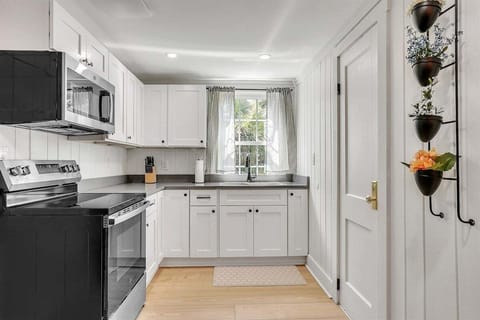 A well-equipped kitchen with everything you need to whip up home-cooked meals during your stay.