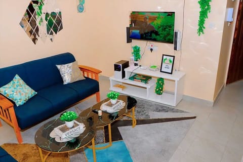 Classic Apartment | Living area | 32-inch Smart TV with digital channels