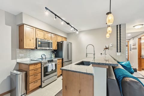 Cook your meals in the fully equipped kitchen