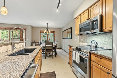 Kitchen and dining space