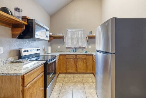 Fully stocked kitchen