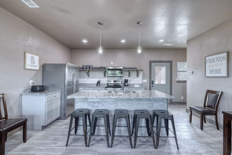 Extra seating at the bar