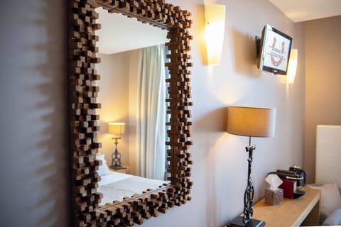 Comfort Double Room, Garden View | In-room safe, desk, laptop workspace, iron/ironing board