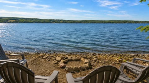 Expansive water views showcase the beauty of the Finger Lakes, a perfect backdrop for unforgettable moments.
