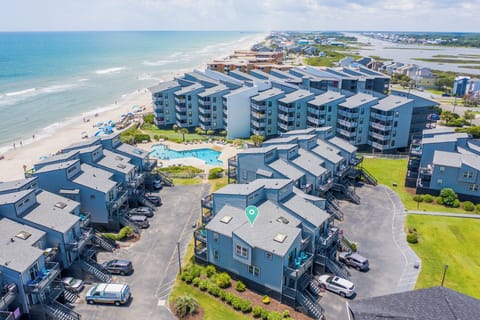 Ocean views from all angles at the end unit townhome, beach and pool steps away!