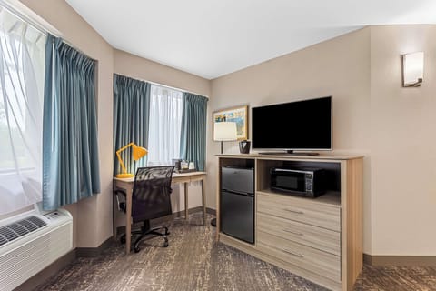 Standard Room, 1 Queen Bed, Non Smoking, Refrigerator & Microwave | Desk, iron/ironing board, free cribs/infant beds, free WiFi