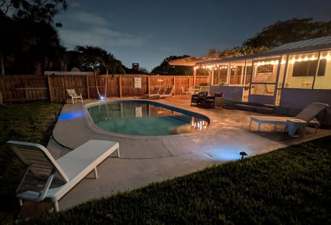 Evening Pool