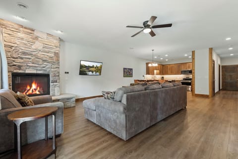 Living Room with Fireplace