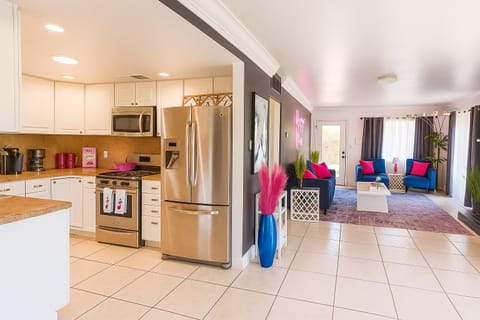 Kitchen and Living Area