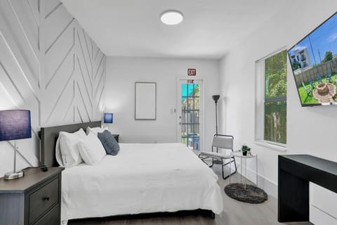 Modern Master Bedroom with King Bed