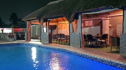 Outdoor pool, free cabanas
