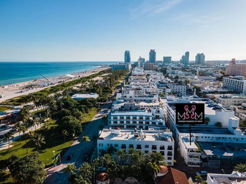 EXTERIOR: MODERN MANSION OF MIAMI 50 feet from Versace Mansion. 200 feet from South Beach. Modern Mansion of Miami is the ONLY free standing residence in the heart of South Beach.